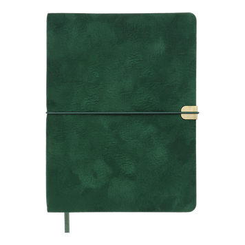 Щоденник недат. VELOUR, A5, синій, штуч.шкіра, 336 стор BM.20770-02 фото