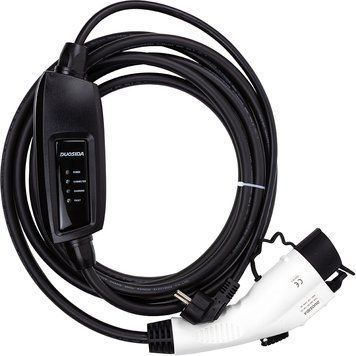 Зарядное устройство для электромобилей Duosida Type 1 - Schuko (220V), 16A, 3.6кВт, 1-фазный, 5м EV200269 фото
