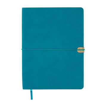 Щоденник недат. BEST, A5, бірюзовий, штуч.шкіра, 336 стор BM.20190-06 фото