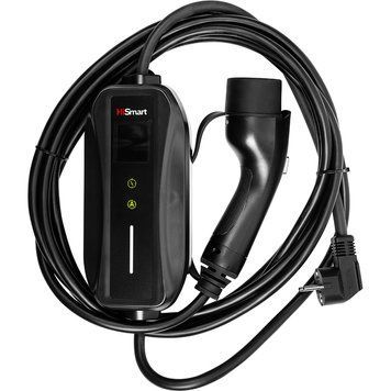 Зарядное устройство HiSmart для электромобилей GBT-Schuko (220V), 6-16A, 5 м EV200856 фото