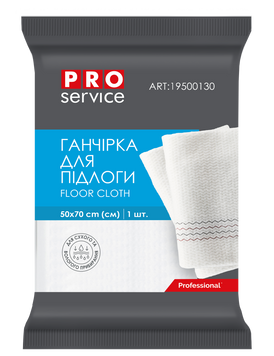 Тряпка для пола, 50*70 см, 1шт (32шт/ящ) PRO SERVICE pr.19500130 фото