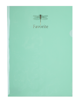 Папка-кутик FAVOURITE, PASTEL, А4, м'ятна BM.3855-38 фото