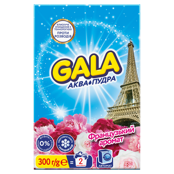 Порошок стиральный авт. GALA 300г Аква-Пудра Французький аромат s.12098 фото