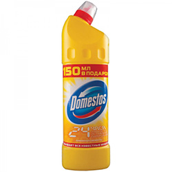 Засіб чистячий дтуалету DOMESTOS 1л Цитрусова свіжість dm.94921 фото
