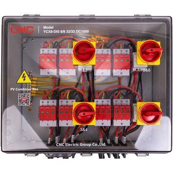 Панель відключення PV CNC 8in-8out YCX8-DIS 8/8 32/32 DC1000 NV822331 фото