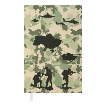 Щоденник недат. HEROES, A6, оливковий BM.2600-36 фото