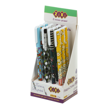 Ручка гелева "Пиши-стирай", 0,5мм, для хлопчиків, KIDS Line ZB.2211-99 фото