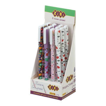 Ручка гелева "Пиши-стирай", 0,5мм, для дівчаток, KIDS Line ZB.2212-99 фото