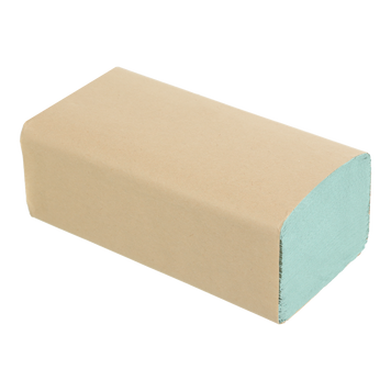 Рушники паперові макулатурні V-подібні,200шт.23х24 см, зелений BUROCLEAN 10100114 фото