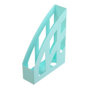 Лоток пластиковый вертикальный, PASTEL мятный BM.6353-38 фото