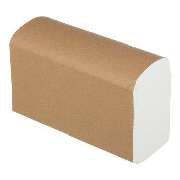 Рушники целюлозні Z-подібні, 160шт, 20х23 см, 2х сл., білий BUROCLEAN 10100116 фото