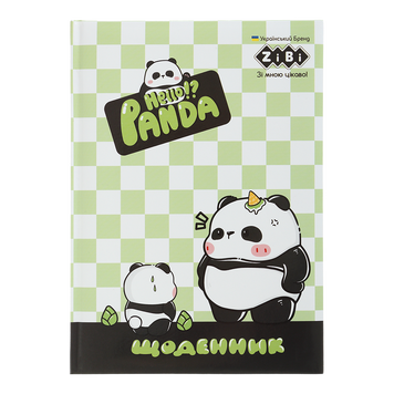 Дневник школьный PANDA, В5, 48 л., тверд. обл. "сэндвич", KIDS Line ZB.13810 фото