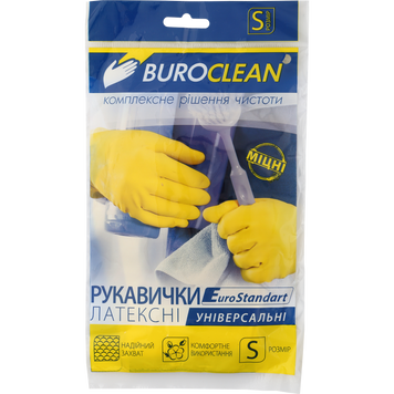 Перчатки хозяйственные Buroclean, размер S 10200300 фото