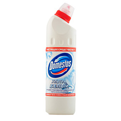 Засіб чистячий дтуалету DOMESTOS 500мл Ультра Білий dm.15882 фото