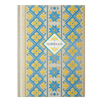 Записная книжка ETHNO, А6, 64 л., клетка, твердая обложка, мат. ламинация+лак, бирюзовая BM.24614104-06 фото