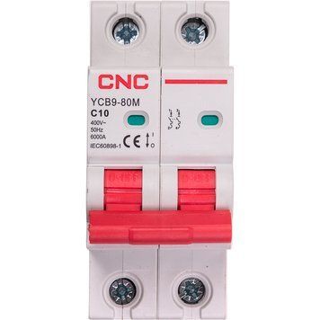 Модульний автоматичний вимикач CNC YCB9-80M 2P C10 6ka NV821488 фото