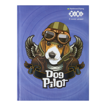 Блокнот PATRIOT "ANIMALS", А-5, 64 арк., тв. обкл., мат. лам.+лак, KIDS Line, синій ZB.12752-02 фото