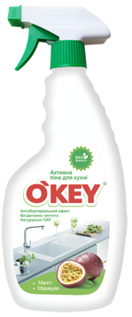 Піна для чищення активна для кухні 500мл, O'KEY ok.81900 фото