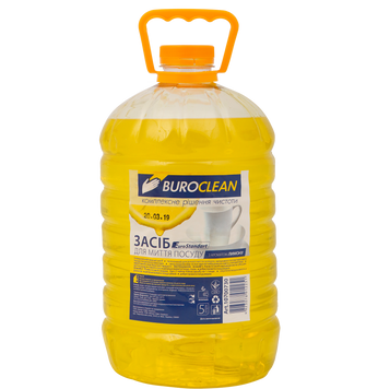 Средство для посуды BUROCLEAN EuroStandart 5л ЛИМОН 10700730 фото