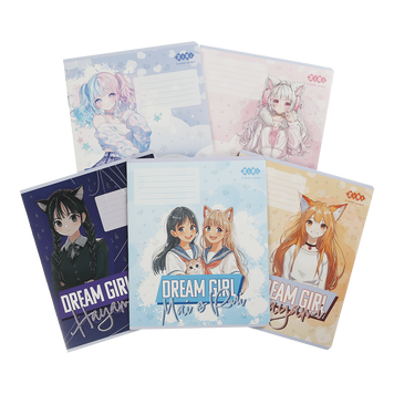 Зошит учнівський шкільний ANIME, 12 арк., клітинка, KIDS LINE ZB25.1754K фото