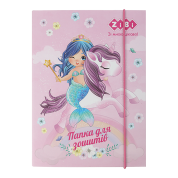 Папка для тетрадей "PRINCESS", картонная, на резинке B5+ , KIDS Line ZB.14981 фото