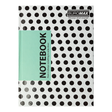 Записная книжка INSOLITO, А5, 96 л., клетка, твердая картонная обложка, бирюзовая BM.24511102-06 фото