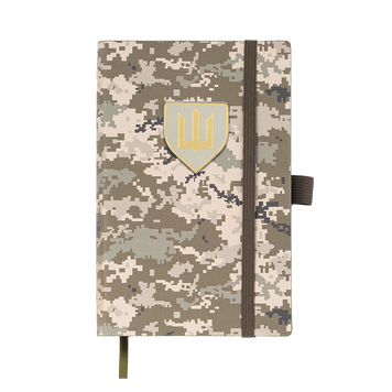 Щоденник недат. MILITARY, A6, світло-зелений, штуч.шкіра, 336 стор BM.26300-15 фото