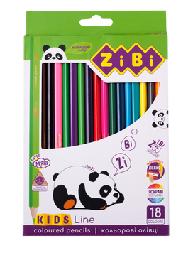 Карандаши цветные, 18 цветов, KIDS Line ZB.2415 фото