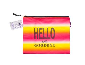 Папка А5 HELLO, 25.5х21х1см, структурная иск.кожа, мультиколор ZB.705506 фото