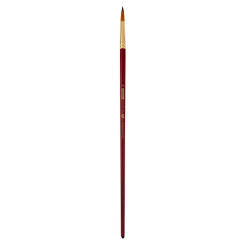 Пензлик синтетичний, Cherry 6971, круглий,№ 10, довга ручка, ART Line ZB.6971SRD-10 фото