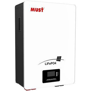 Акумулятор MUST LiFePO4 25.6V 100Ah 2.56kWh (LP16-24100) LP16-24100 фото