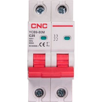 Модульний автоматичний вимикач CNC YCB9-80M 2P C25 6ka NV821518 фото