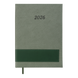 Щоденник датов. 2026 PRESTIGE, A5, зелений, штуч.шкіра BM.21147-04 фото 1