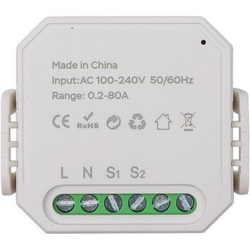 Выключатель счетчика энергии Tuya Wi-Fi MS01, 1CT HS084080 фото