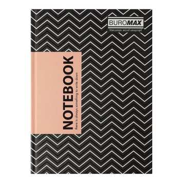 Записна книжка INSOLITO, А5, 96 арк., клітинка, тверда картонна обкладинка, персикова BM.24511102-46 фото