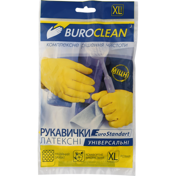 Перчатки хозяйственные Buroclean, размер XL 10200303 фото