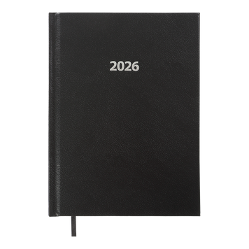 Щоденник датов. 2026 STRONG, A5, чорний, бумвініл BM.2129-01 фото