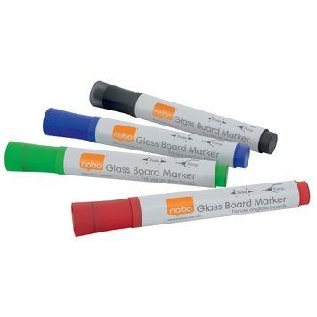 Набор маркеров Glass Whiteboard Marker ассорти (4), арт.1905324 1905324 фото