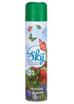 Освежитель воздуха Sky Wind Малина и фиалка 300мл ak.42000 фото