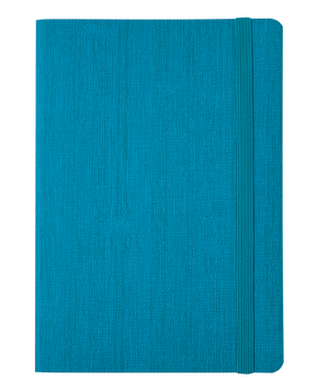 Блокнот діловий COLOR TUNES, А5, 96 арк, лінія, бірюзовий, шт.шкіра BM.295200-06 фото