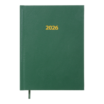Щоденник датов. 2026 STRONG, A5, зелений, бумвініл BM.2129-04 фото