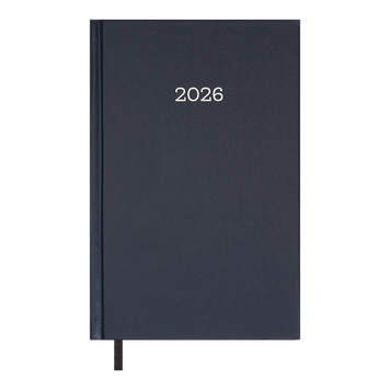 Щоденник датов. 2026 SIMPLE, A5, синій, бумвініл BM.21166-02 фото