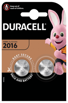 Эл.питания (батарейка) DURACELL DL2016 DSN 2 шт/упак s.5010969 фото