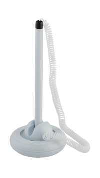 Ручка шарик. на подставке WHITE DeskPen, L2U, 0,7 мм, синие чернила BM.8140-01 фото