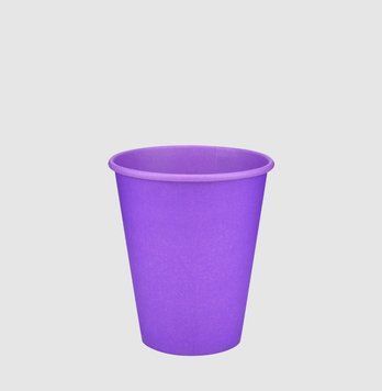 Стакан паперовий, 175мл, "LAVANDA CUP", BUROCLEAN 50штуп 1080049 фото