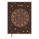 Щоденник недатов. поліграфічний ZODIAK, A5, темно-коричневий, 336 стор BM.20670-19 фото 1