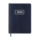 Щоденник датов. 2026 MEMORY, A5, синій, штуч.шкіра BM.21151-02 фото 1