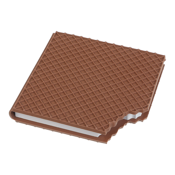 Блокнот WAFFLE, 90х90мм, 80 арк., нелінований, ароматизована Soft touch обкладинка, KIDS Line ZB.12470-25 фото