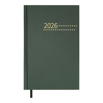 Щоденник датов. 2026 ZEST, A5,зелений , бумвініл BM.21167-04 фото