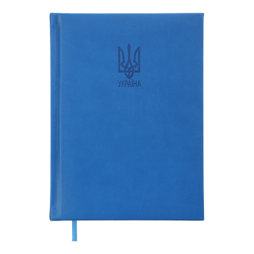 Ежедневник датир. 2026 HERALDRY, A5, светло-синий, иск.кожа/поролон BM.21128-02 фото